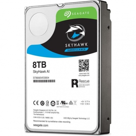 Жесткий диск Seagate SkyHawk AI 8Tb (ST8000VE0004) - фото 5