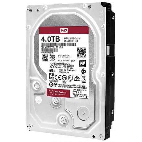 Жесткий диск WD Red Pro 4Tb (WD4003FFBX) - фото 4