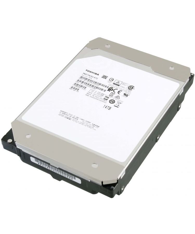 Жесткий диск HDD Toshiba SATA 14Tb (MG07ACA14TE) жесткий диск 1000gb toshiba 32mb 7200rpm sata dt01aca100