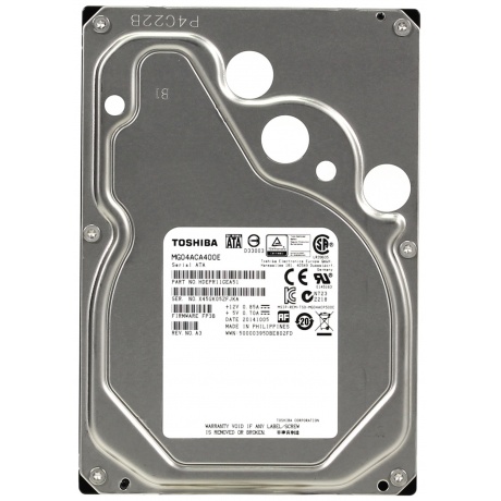 

Жесткий диск HDD Toshiba SATA3 4Tb (MG04ACA400E)