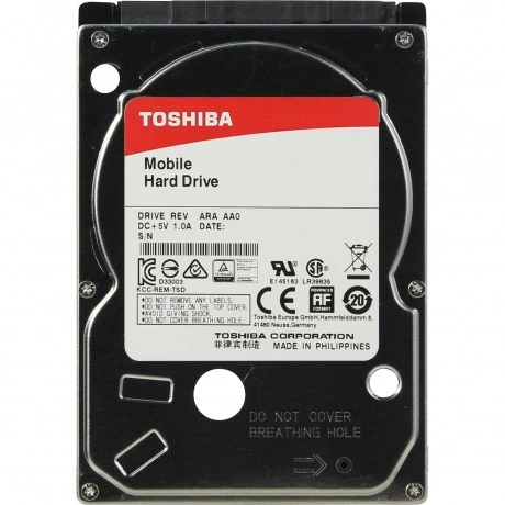 Жесткий диск HDD Toshiba SATA3 500Gb (MQ01ABF050M)