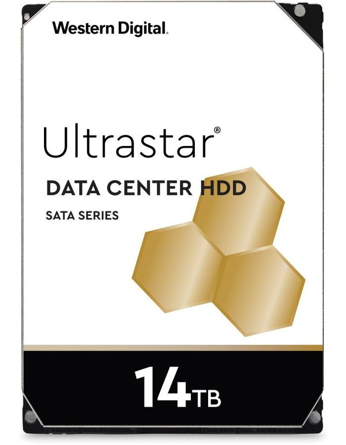 Жесткий диск Western Digital Ultrastar DC HC530 WUH721414ALE6L4 (0F31284) 14ТБ накопитель на жестком магнитном диске wd жесткий диск western digital ultrastar dc hc530 wuh721414al5204 0f31052 14тб 3 5 7200rpm 256mb sas 51