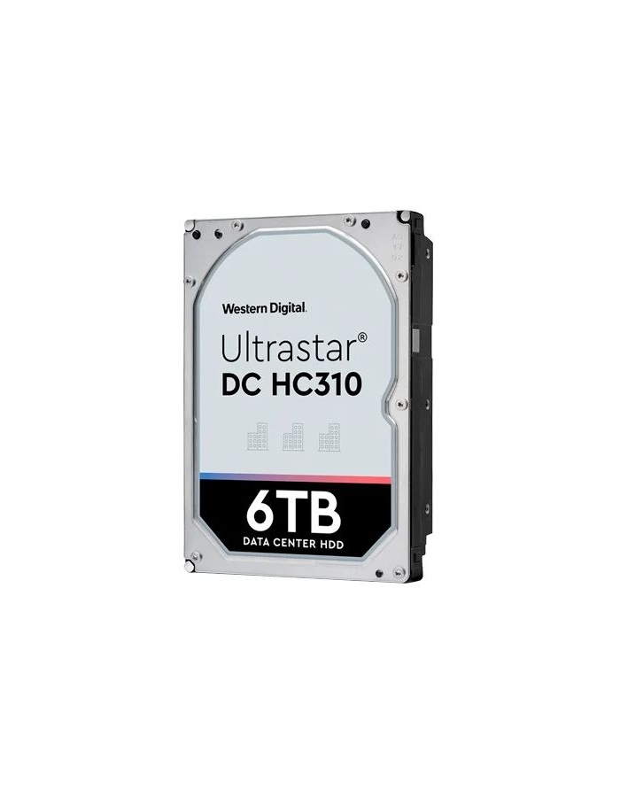 Жесткий диск Western Digital Ultrastar DC HC310 HUS726T6TAL5204 (0B36047) 6ТБ жесткий диск sas 14tb 7200rpm 12gb s 256mb st14000nm004j seagate