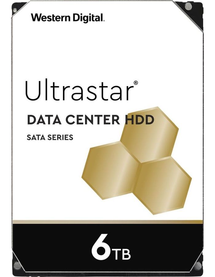Жесткий диск Western Digital Ultrastar DC HC310 HUS726T6TALE6L4 (0B36039) 6ТБ внутренний жесткий диск western digital ultrastar dc hc310 hus726t6tal5204 6тб