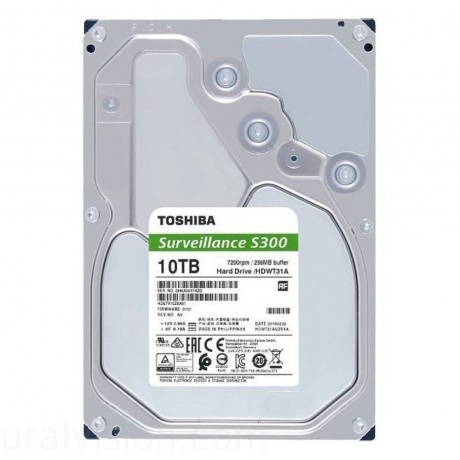 Жесткий диск Toshiba Surveillance 10Tb (HDWT31AUZSVA) - фото 3