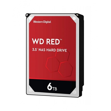 Жёсткий диск WD RED 6TB NAS (WD60EFAX) - фото 1