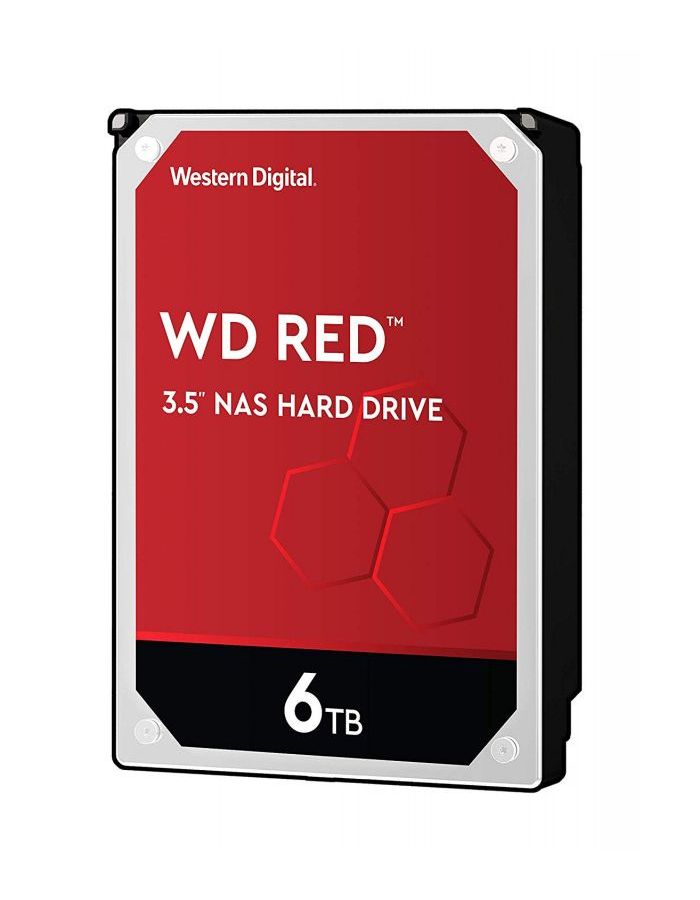 Жёсткий диск WD RED 6TB NAS (WD60EFAX) - фото 1