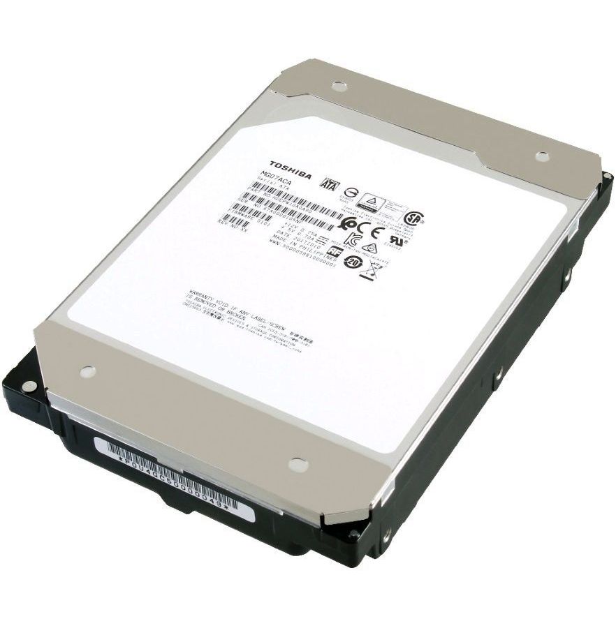 жесткий диск toshiba n300 hdwg31guzsva 16тб hdd sata iii 3 5 bulk Жесткий диск HDD Toshiba SATA-III 12Tb (MG07ACA12TE)