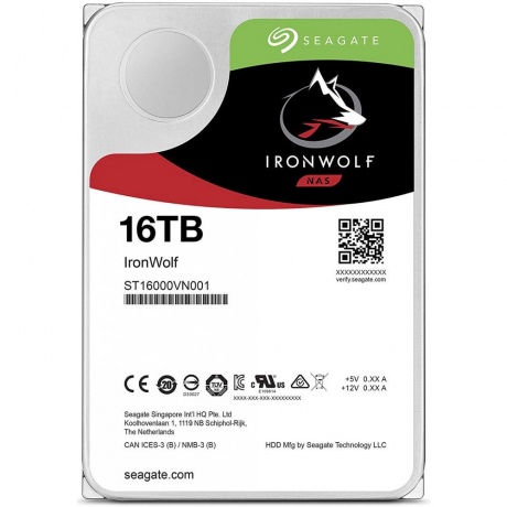 Жесткий диск Seagate IronWolf 16Tb (ST16000VN001) - фото 2