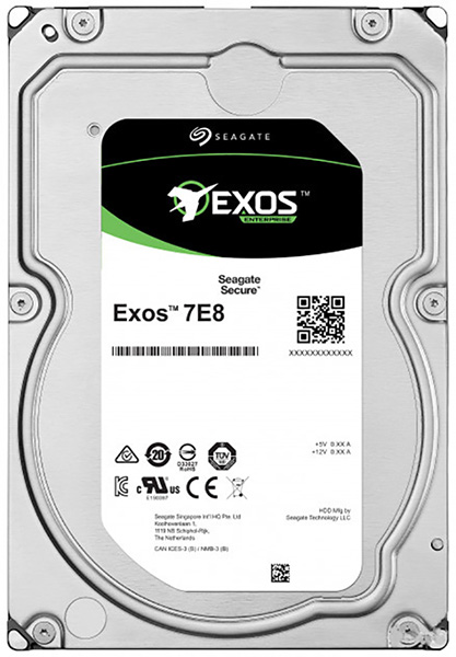 Жесткий диск Seagate Exos SATA 4Tb (ST4000NM002A) - фото 1