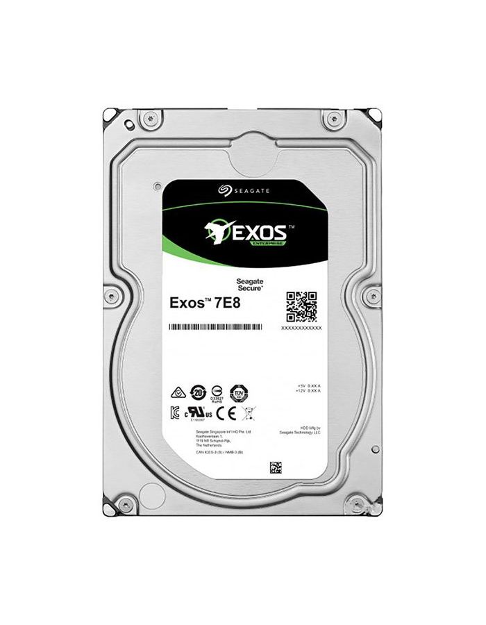 Жесткий диск Seagate Exos SATA 6Tb (ST6000NM021A) жесткий диск 3 5 seagate 6tb st6000vm000