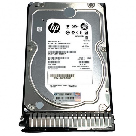 

Жесткий диск HPE 4Tb (872491-B21)