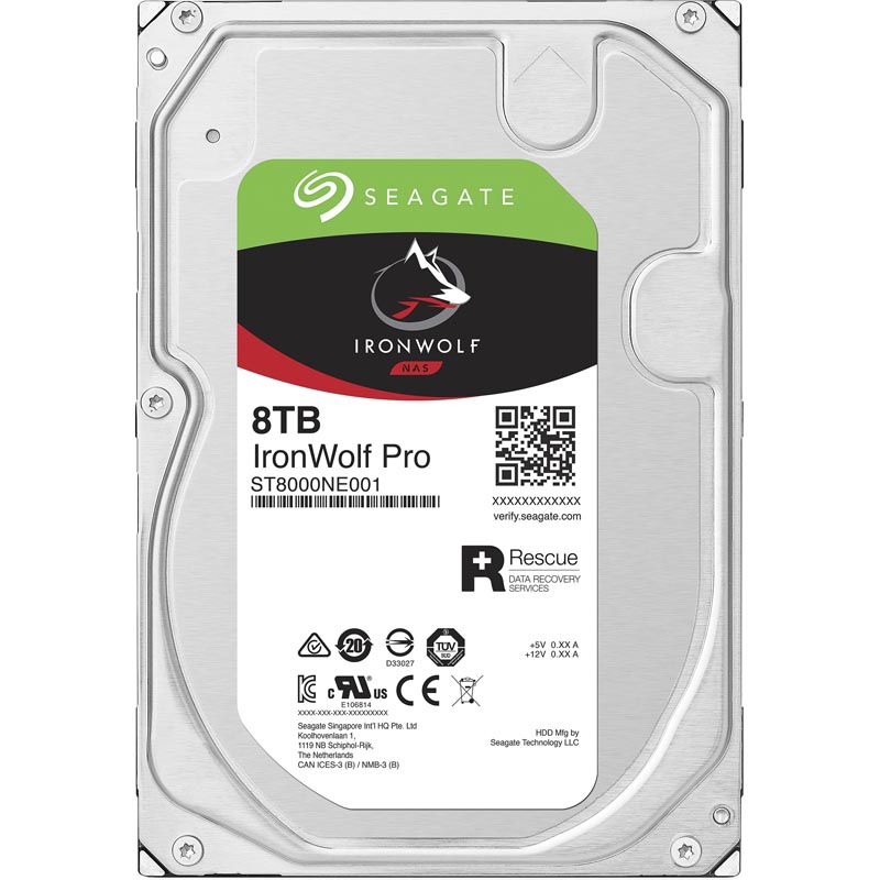 

Жесткий диск Seagate IronWolf Pro 8Tb (ST8000NE001)