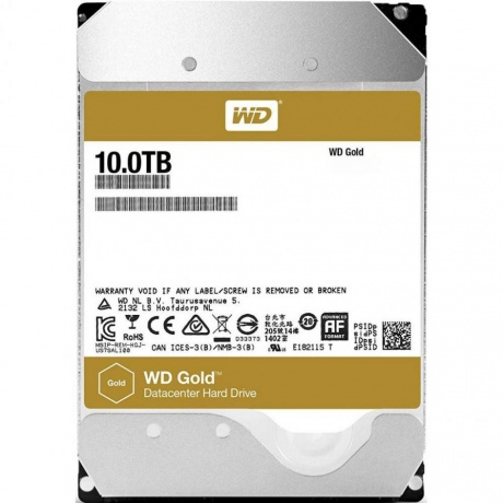 Жесткий диск WD Gold 10Tb (WD102KRYZ) - фото 2