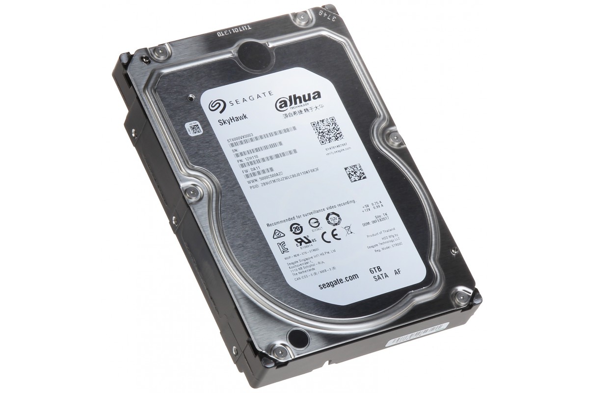 

Жесткий диск Seagate SkyHawk 6Tb (ST6000VX0003