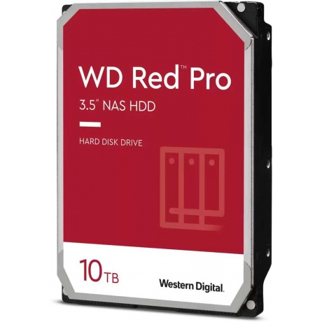 Жесткий диск Western Digital Red Pro 10Tb (WD102KFBX) - фото 2