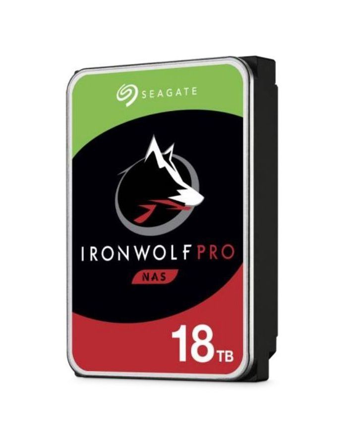 Жесткий диск Seagate Ironwolf Pro 18Tb (ST18000NE000) жесткий диск seagate ironwolf pro 12 тб 3 5 st12000nt001