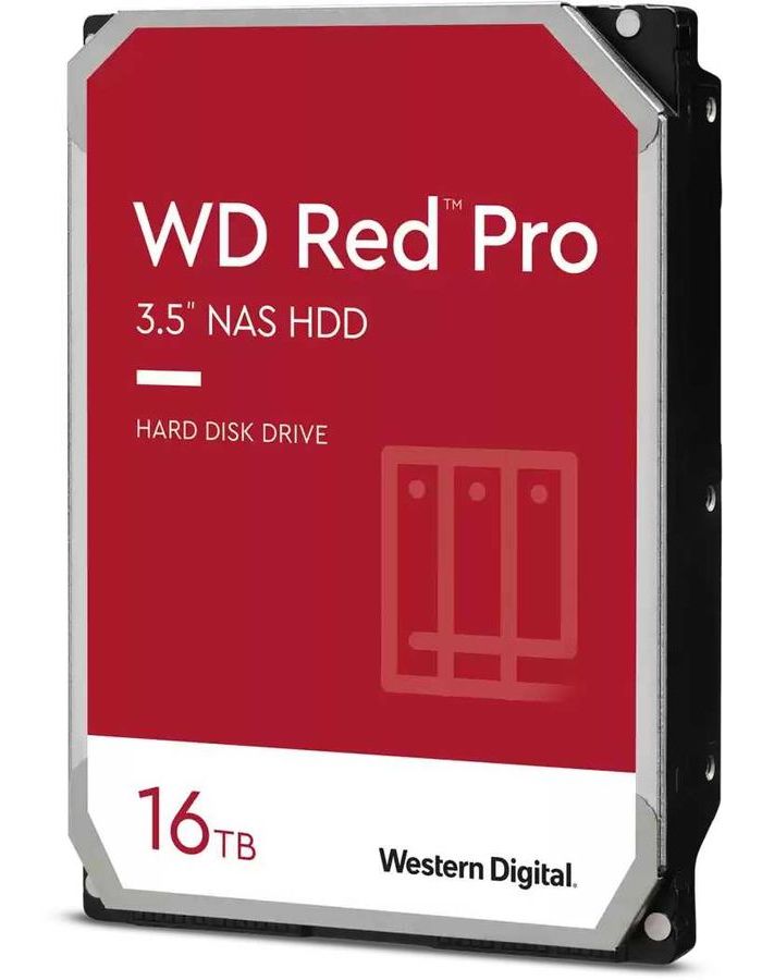 Жесткий диск Western Digital Original Red Pro 16Tb (WD161KFGX) жесткий диск western digital red pro 14tb wd141kfgx