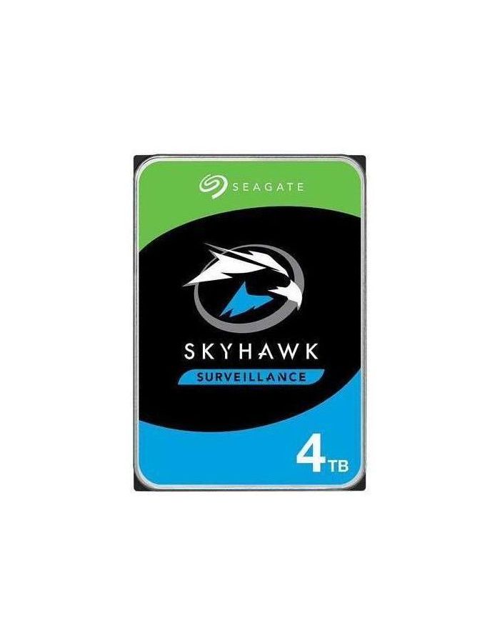 Жесткий диск HDD Seagate SATA 4Tб (ST4000VX013) жесткий диск seagate skyhawk 4tb st4000vx013