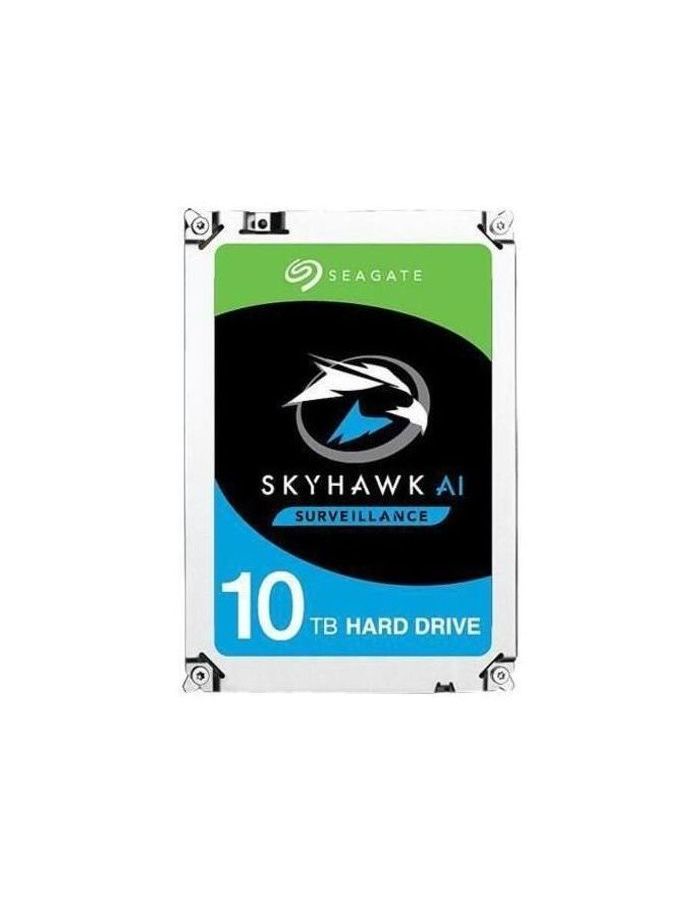 Жесткий диск HDD Seagate SATA 10TB (ST10000VE001) жесткий диск seagate skyhawk ai surveillance 10 тб 3 5 st10000ve0008