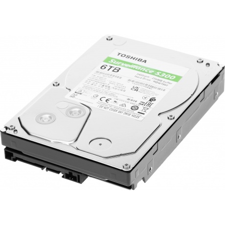 Жесткий диск HDD Toshiba SATA 6TB (HDWT860UZSVA) - фото 9