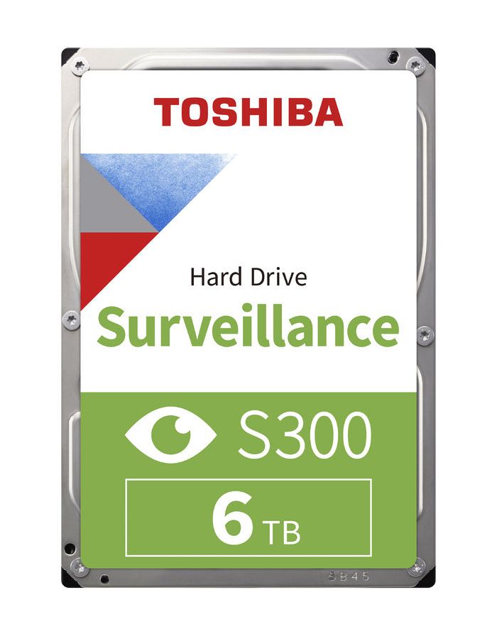 Жесткий диск HDD Toshiba SATA 6TB (HDWT860UZSVA) жесткий диск toshiba surveillance s300 hdwt360uzsva 6 tb