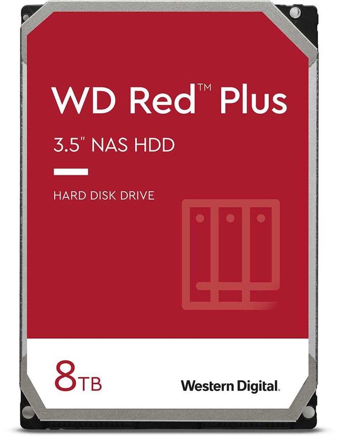 Жесткий диск HDD Western Digital SATA 8TB (WD80EFBX) - фото 1