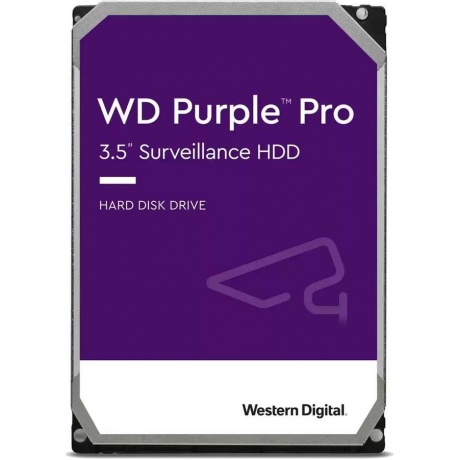 Жесткий диск HDD Western Digital SATA-III 14Tb (WD141PURP) - фото 1