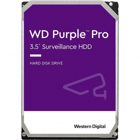 Жесткий диск HDD Western Digital Purple PRO 18ТБ (WD181PURP) - фото 3