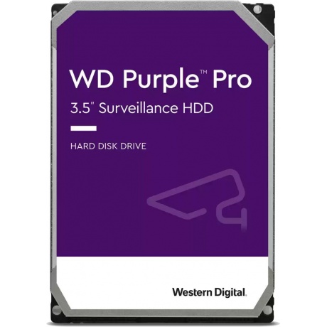Жесткий диск HDD Western Digital Purple PRO 18ТБ (WD181PURP) - фото 1
