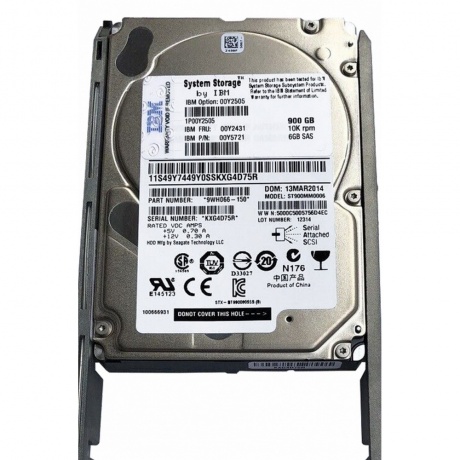 Жесткий диск HDD IBM 900GB (00Y2505) - фото 1