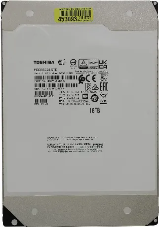 Жесткий диск HDD Toshiba SAS 16Tb (MG08SCA16TE)