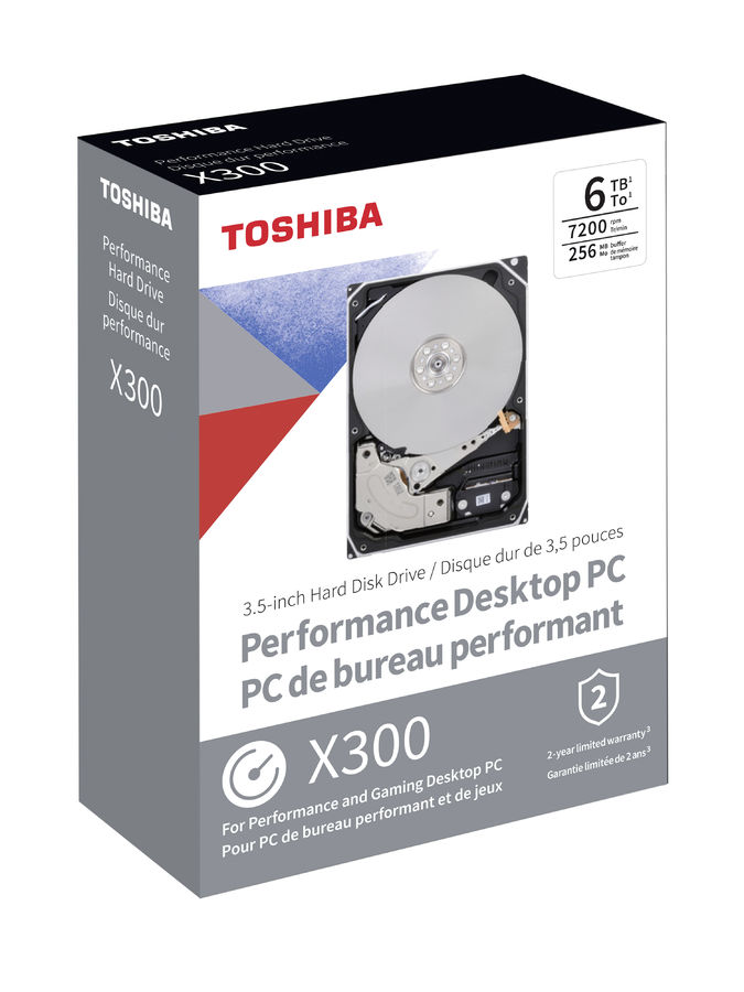Жесткий диск HDD Toshiba SATA-III 6Tb (HDWR460EZSTA) - фото 1