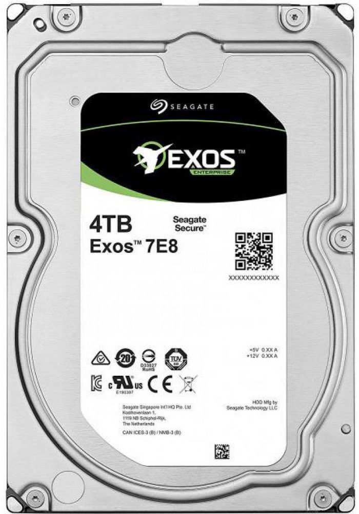 Жесткий диск HDD Seagate 4Tb (ST4000NM000A) внутренний жесткий диск seagate exos 7e8 512e st4000nm0115 4 тб