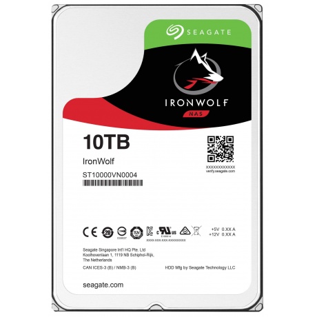 Жесткий диск HDD Seagate 7200RPM 10TB (ST10000VN000) - фото 2