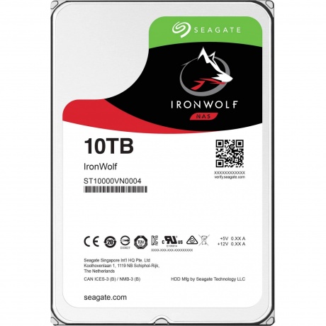 Жесткий диск HDD Seagate 7200RPM 10TB (ST10000VN000) - фото 6