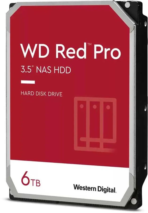 Жесткий диск WD Original SATA III 6Tb Red Pro, 3.5 жесткий диск wd black 6tb wd6003fzbx