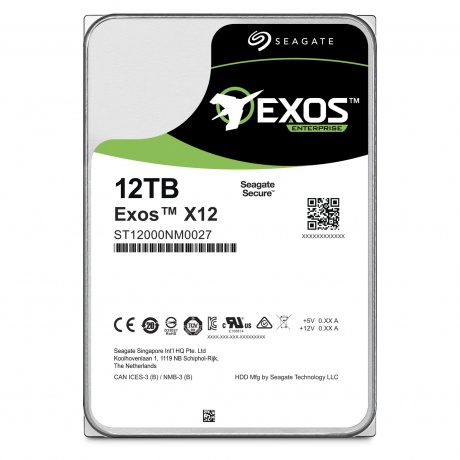 Жесткий диск HDD Seagate 12Tb (ST12000NM004J) - фото 2