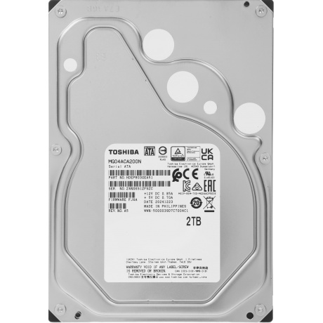 Жесткий диск Toshiba SATA-III 2Tb 3.5" (MG04ACA200N) - фото 2