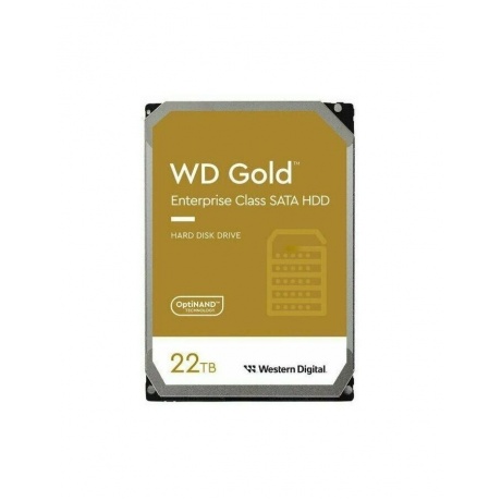 Жесткий диск WD GOLD 22TB (WD221KRYZ) - фото 1