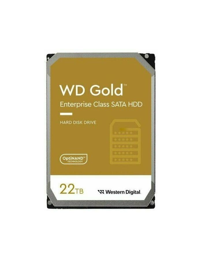 цена Жесткий диск WD GOLD 22TB (WD221KRYZ)