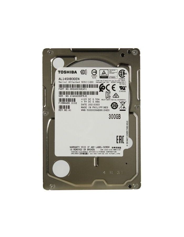 Жесткий диск Toshiba AL14SX Series 300GB (AL14SXB30EN) - фото 8