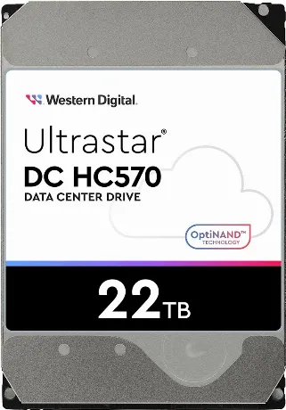 Жесткий диск WD Ultrastar DC 22TB (WUH722222AL5204)