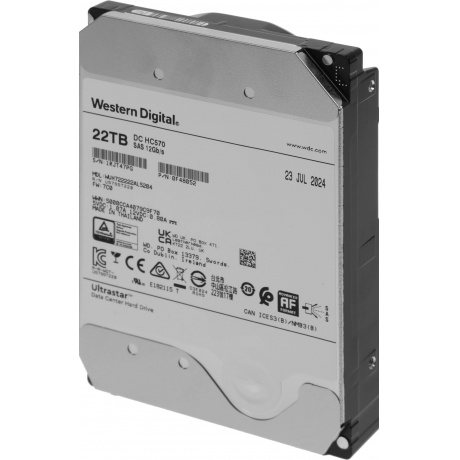 Жесткий диск WD Ultrastar DC 22TB (WUH722222AL5204) - фото 8