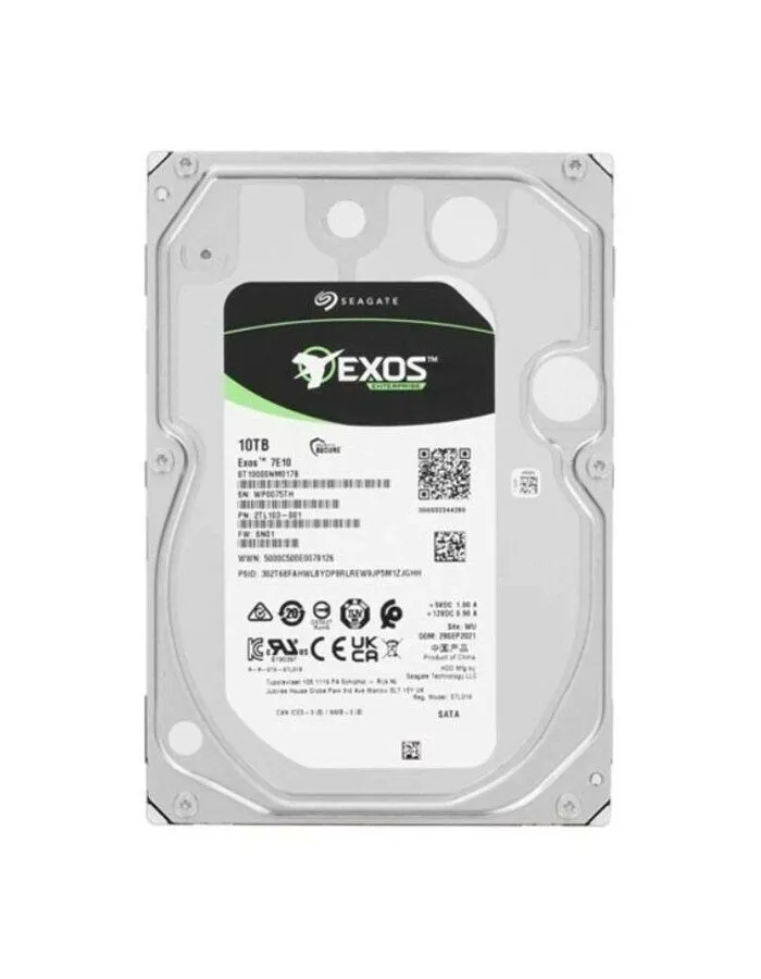 Жесткий диск HDD Seagate Exos 7E10 2TB (ST2000NM017B) - фото 2