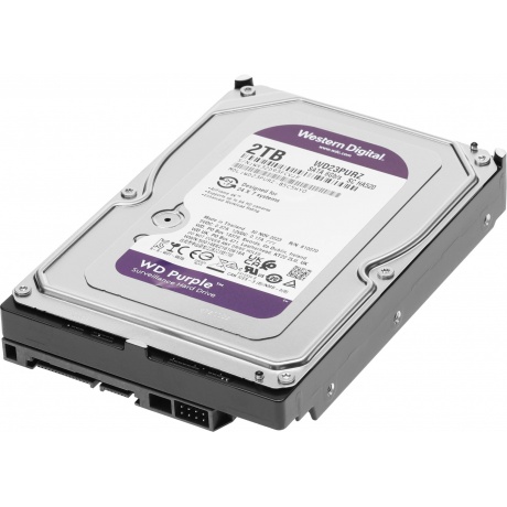 Жесткий диск WD 2 TB WD23PURZ Purple 3.5&quot; - фото 3
