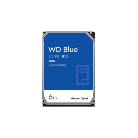 Жесткий диск WD 3,5&quot; WD60EZAX Blue 6ТБ 5400RPM 256MB (SATA III) - фото 1