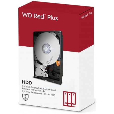 Жесткий диск Western Digital WD Red Plus 6 ТБ 3.5&quot; (WD60EFPX) - фото 3