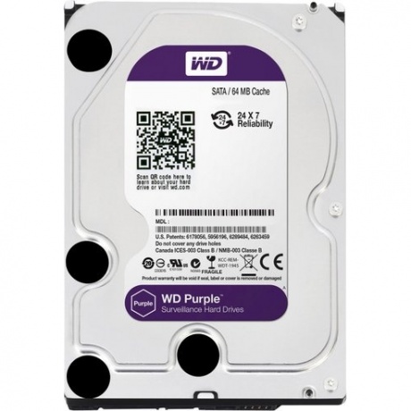 Жесткий диск Western Digital WD Purple Pro 22 ТБ 3.5" (WD221PURP) - фото 13