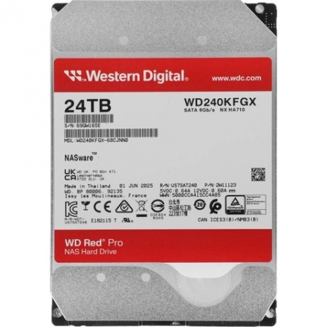 Жесткий диск Western Digital WD Purple Pro 22 ТБ 3.5" (WD221PURP) - фото 15